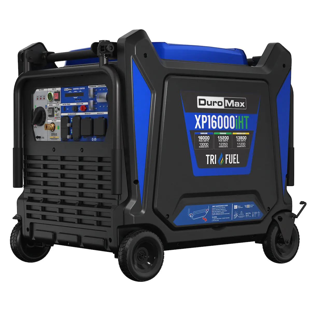 Duromax Xp16000iht 16,000 Watt Tri Fuel Portable Inverter Generator - Quiet, Low Thd 1