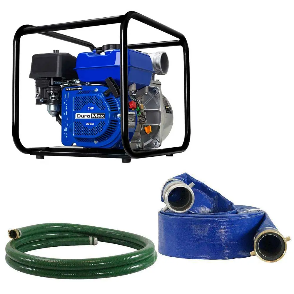 Duromax Xp650wp-Shk 208Cc 220 Gpm 3" Gas Engine Water Pump Kit 1