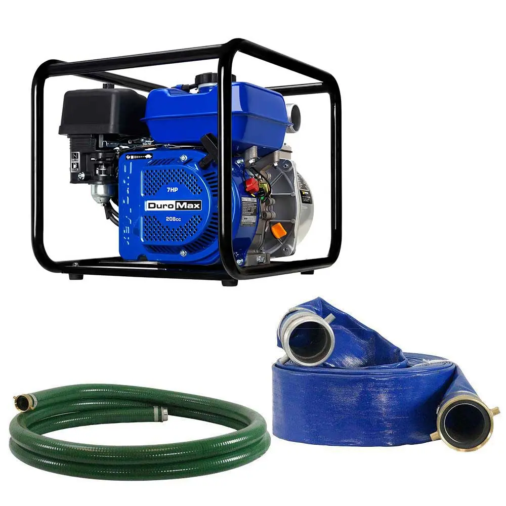 Duromax Xp652wp-Shk 208Cc 158 Gpm 2" Gas Engine Water Pump Kit 1