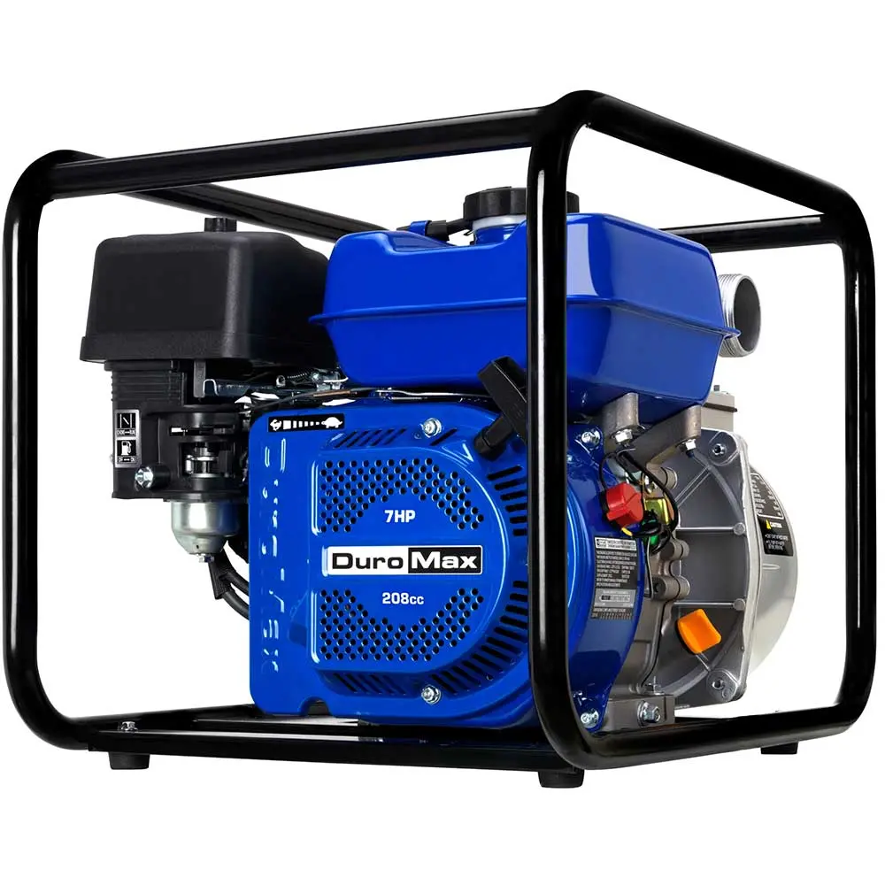 Duromax Xp652wp 208Cc 158-Gpm 3600-Rpm 2" Gasoline Engine Portable Water Pump 1