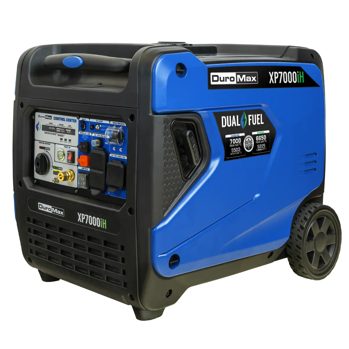 Duromax Xp7000ih 7,000 Watt Portable Dual Fuel Inverter Generator - Quiet, Low Thd 1