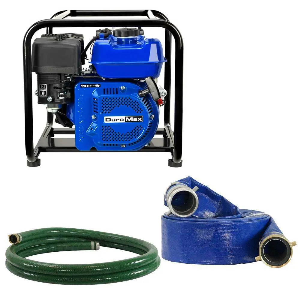 Duromax Xp702hp-Lhk 208Cc 70 Gpm 2" Gas Engine Water Pump Kit 1