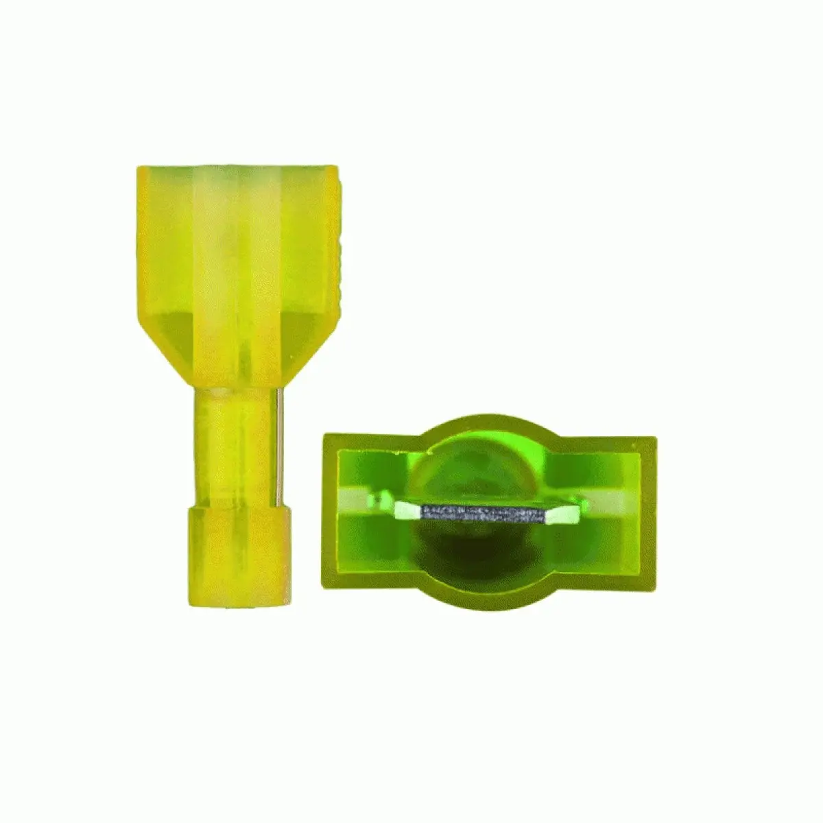 Install Bay Fully Insulated Male Disconnect 12-10 Gauge 100 Pack (Ynmd250f) 1
