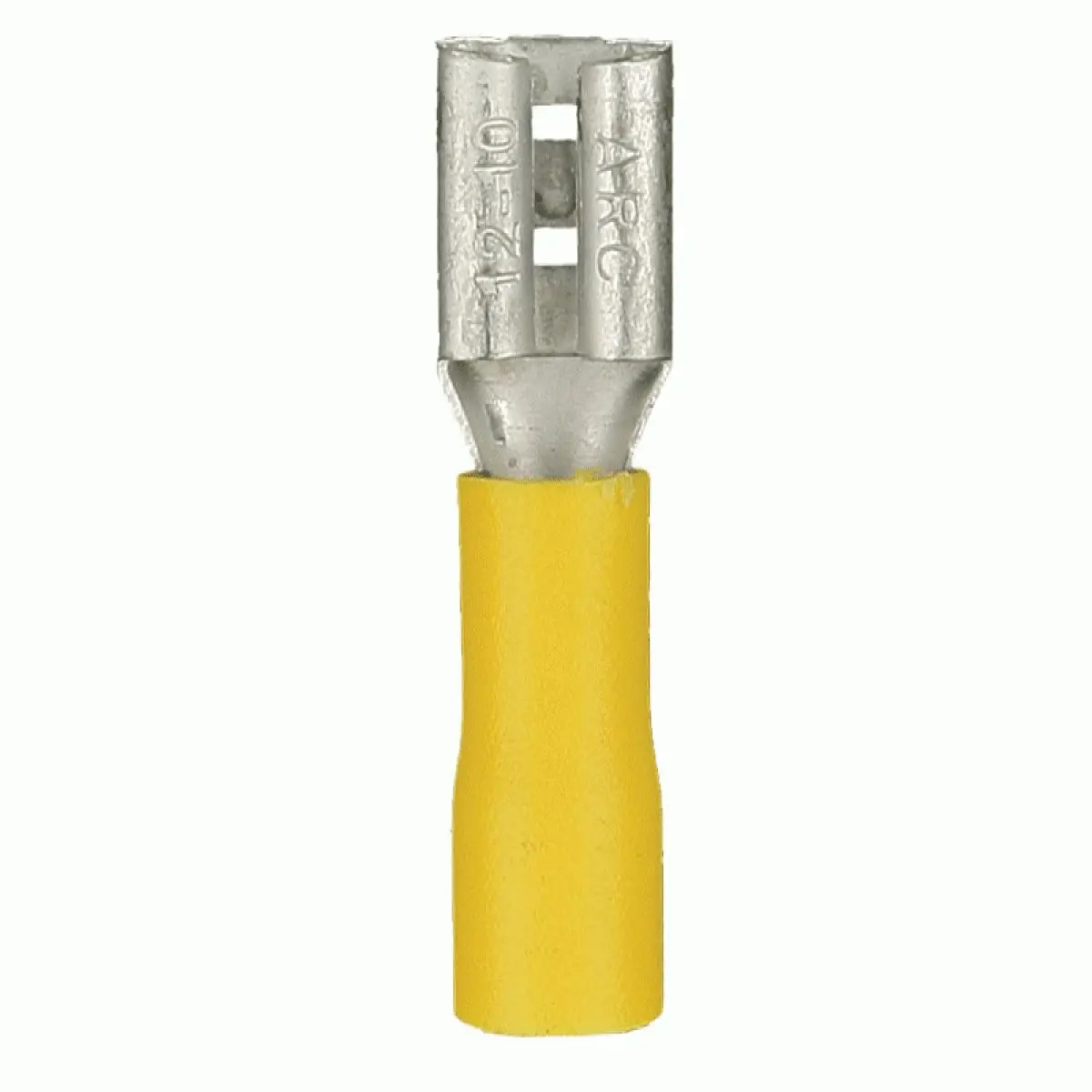 Install Bay Vinyl Female Disconnect 12-10 Gauge 0.25 100 Pack (Yvfd250) 1