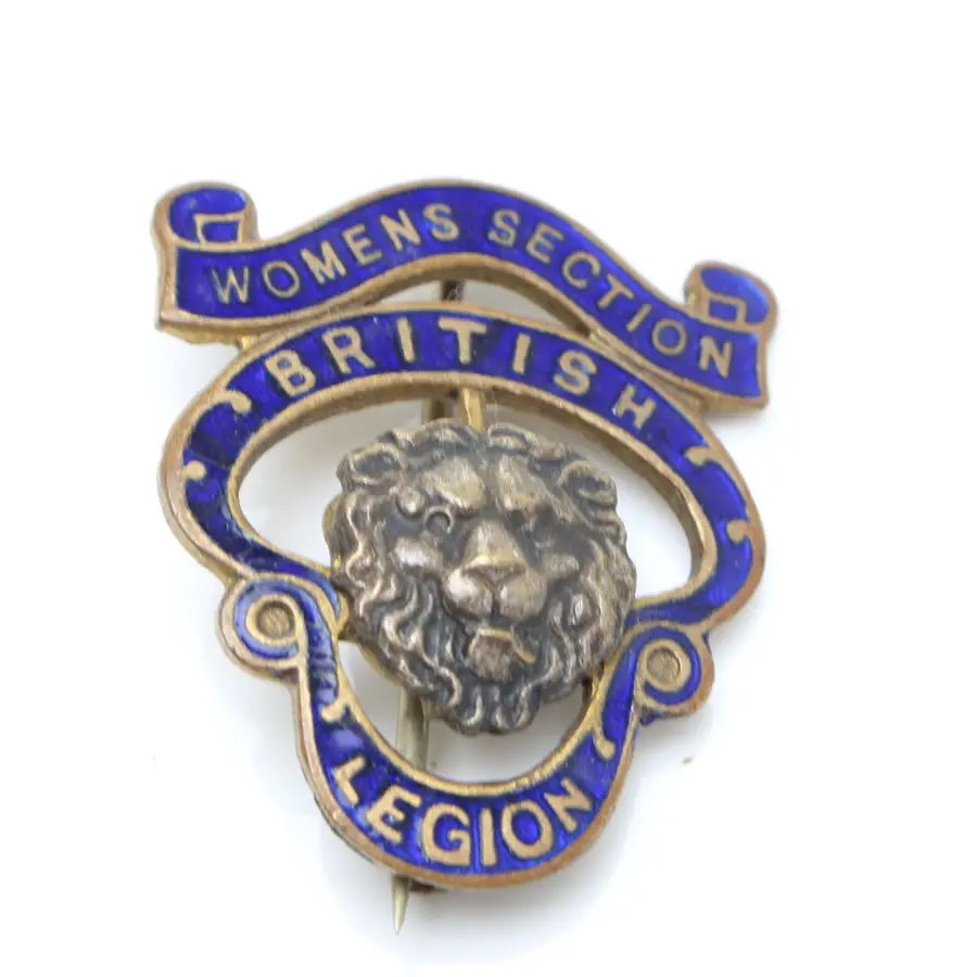 Womens Section British Legion Badge 1