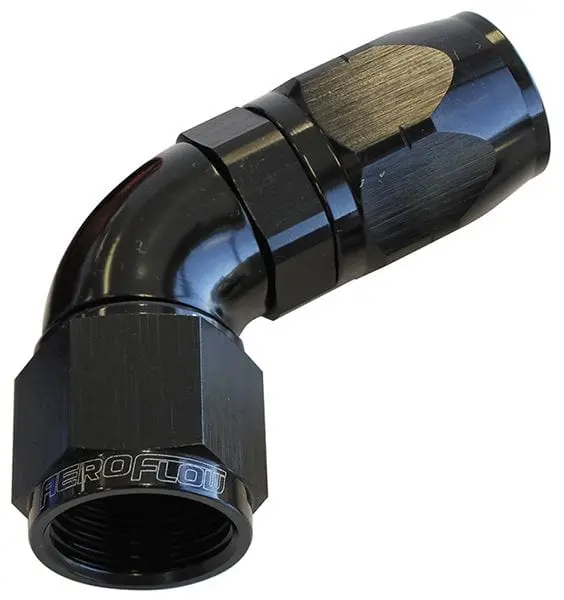 550 Series Af558-10Blk Full-Flow Swivel Hose End – -10An, 60° 1