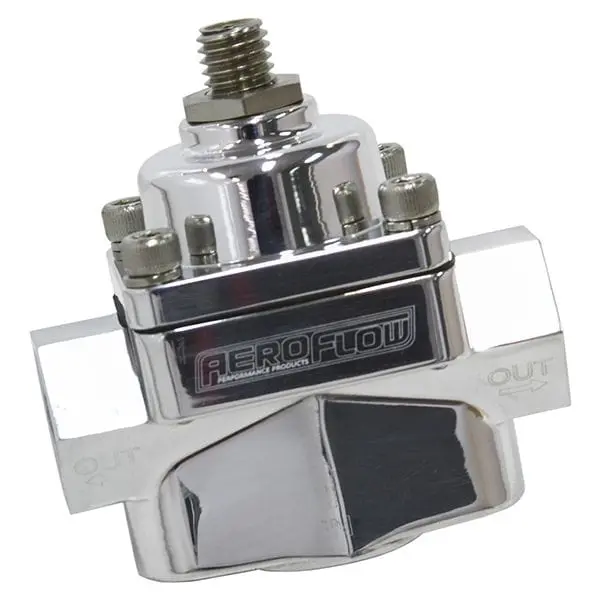 Af49-4001P Billet 2-Port Fuel Pressure Regulator With 3/8" Npt Ports 1