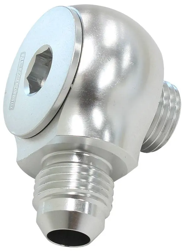 Af909-08S Low-Profile 90° -8 Orb To -8 An Male Adapter Fitting 1