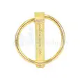 A&I Lynch Pin With Ring, 7/16", Pn110 1