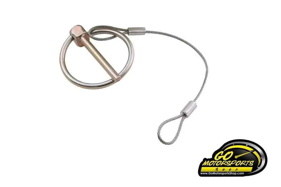 Allstar Hood Pin Flip-Over Clip With Lanyard 6In 1