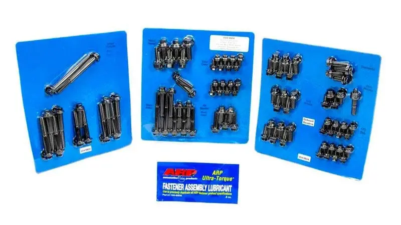Engine Accessory Hardware Kit – Black Oxide Hex Bolts For Bracket Mounting 1