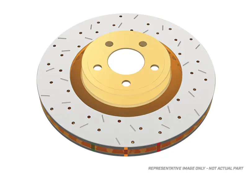 Dba 13-14 Chevrolet Corvette C7-Base Model Front T3 4000 Series Uni-Directional Rotor 1