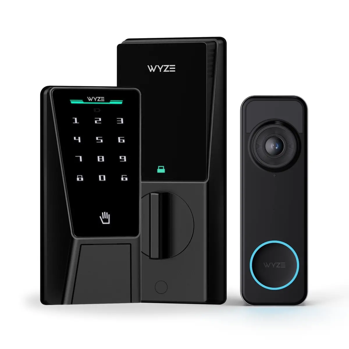 Battery Video Doorbell + Palm Lock 1