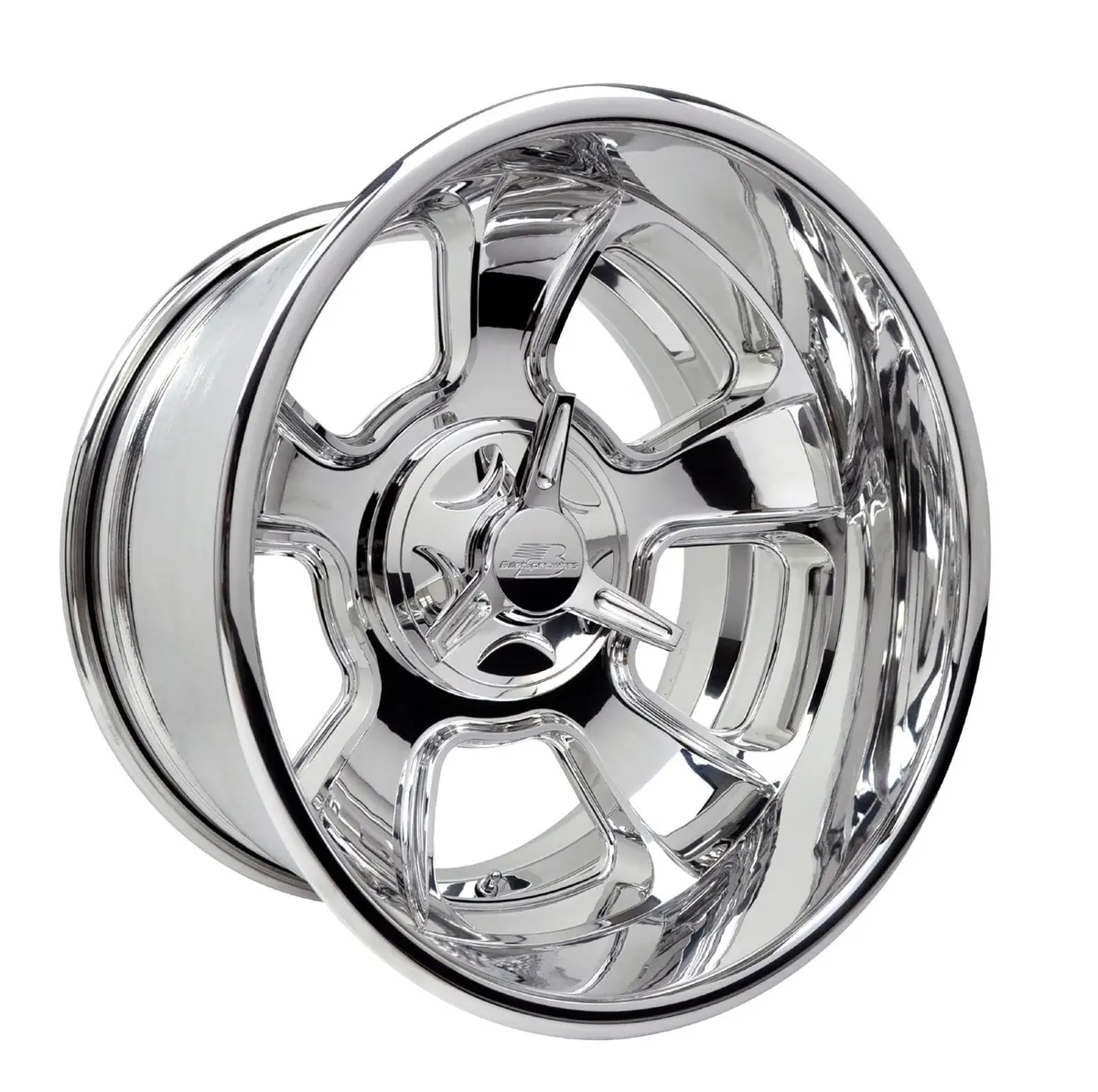 Billet Specialties Vintage Series Legacy 2 Satin Wheels – Custom-Finished, 17X7 1