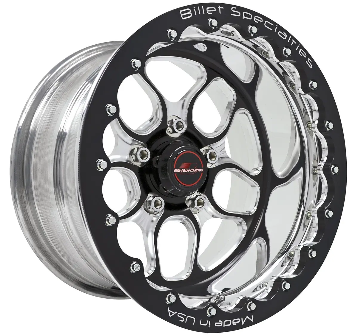 Billet Specialties Win Lite Black Anodized Single Beadlock Wheel 1