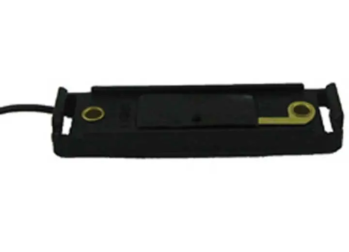 Black Base Mt W/ Hotwire & Built-In Ground For 1Inx4in Lamps 1