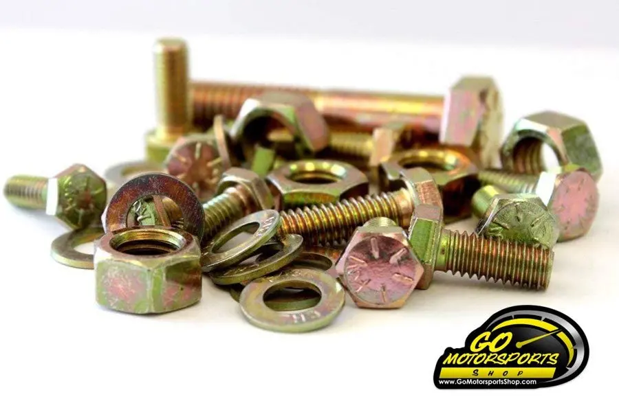 Bolts Washers Nuts | 5/16-18 Grade 8 Yellow Steel 1