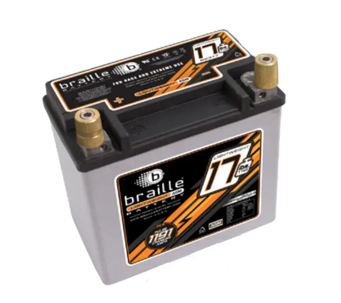 B2317 Braille Lightweight Agm Battery 17Lbs/1191Pca 1