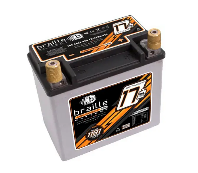 B2317rp Braille Lightweight Agm Battery 17Lbs/1191Pca 1