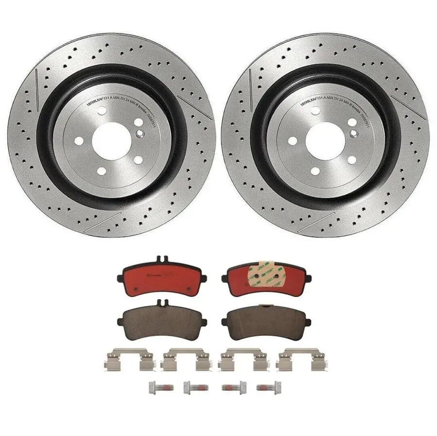 Brembo Kt00B86 Brake Pad And Rotor Kit For Performance Stopping Power 1