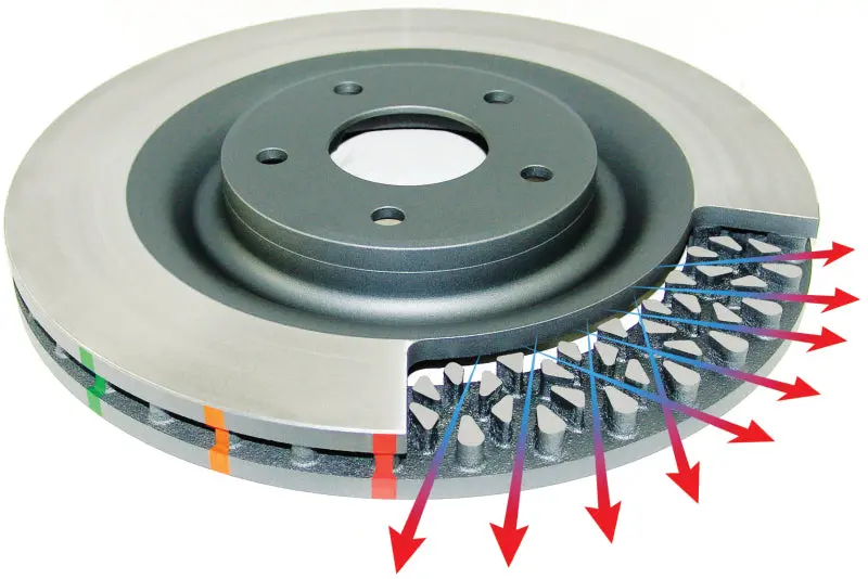 Dba 2017+ Honda Civic Type R Fk8 Rear Slotted 4000 Series Rotor 1