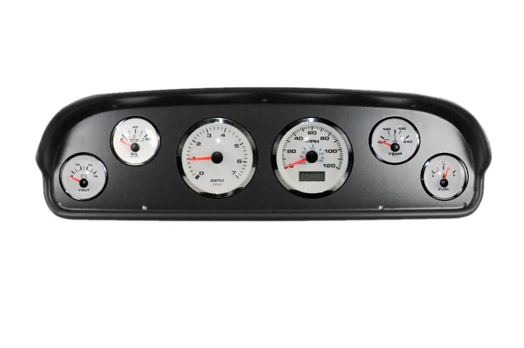 Classic Dash 230-57-5Wp21 Instrument Cluster Kit With Custom Gauges 1