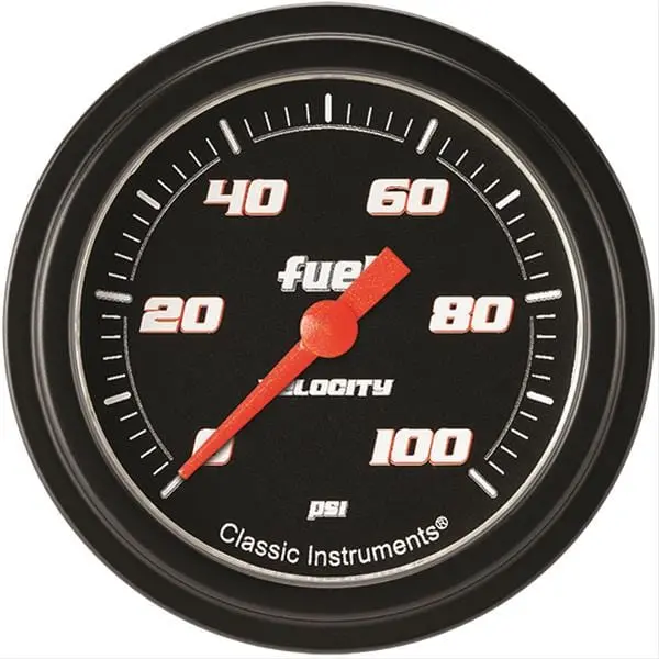 Classic Instruments Velocity Series Vs346Bblf Speedometer & Tachometer Combo 1