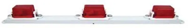 Clearance Light; Incandescent; Rectangular; Identification Light Bar 1