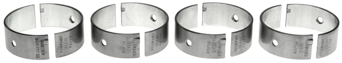 Clevite Al-Series Rod Bearings – .001" Under Size, High-Strength Alloy 1