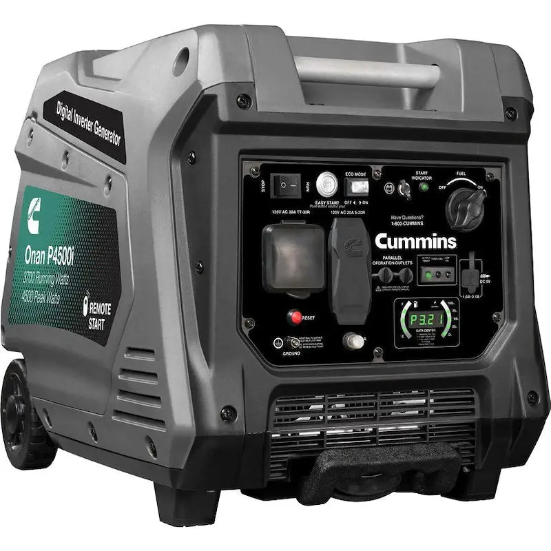 Cummins/Onan P4500i Portable Inverter Generator - A074z436 1
