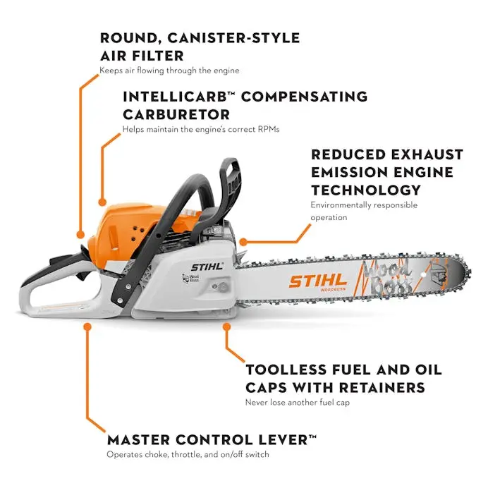 Stihl® Ms 251 Wood Boss® 18 In. Chainsaw 1
