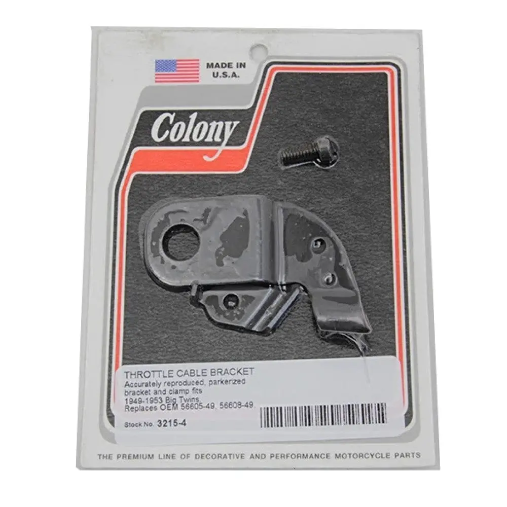 56605-49 Panhead Top Motor Mount Throttle Cable Bracket Colony 3215-4 1