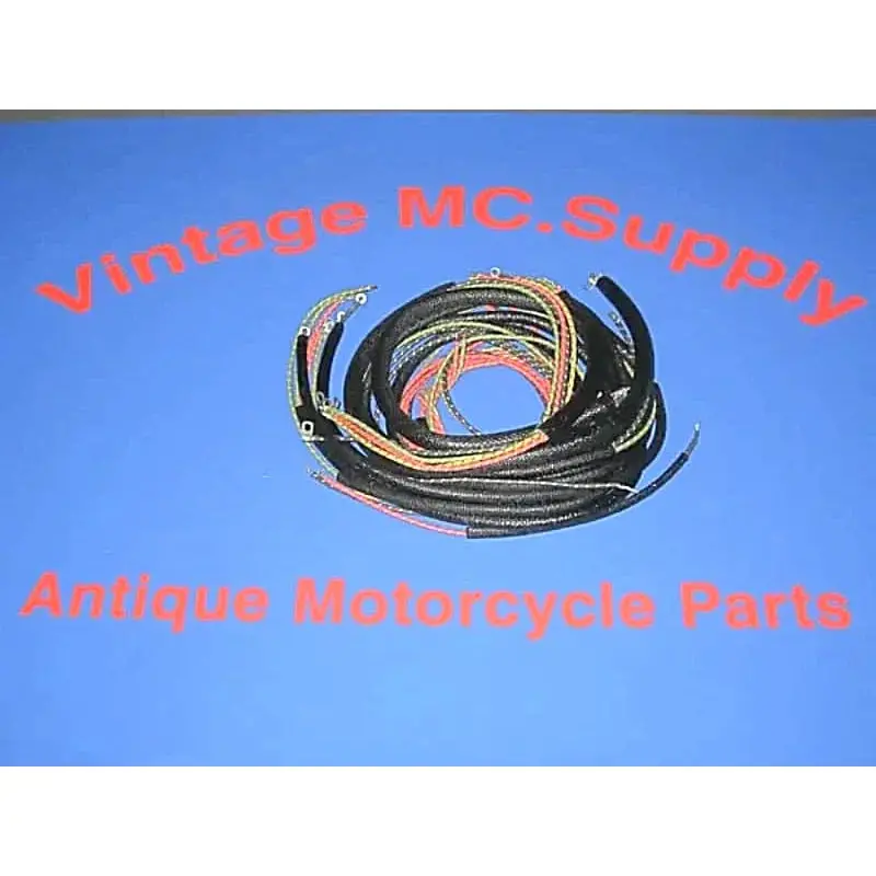 70321-65 Panhead Shovelhead Complete Wire Harness Usa Made 1