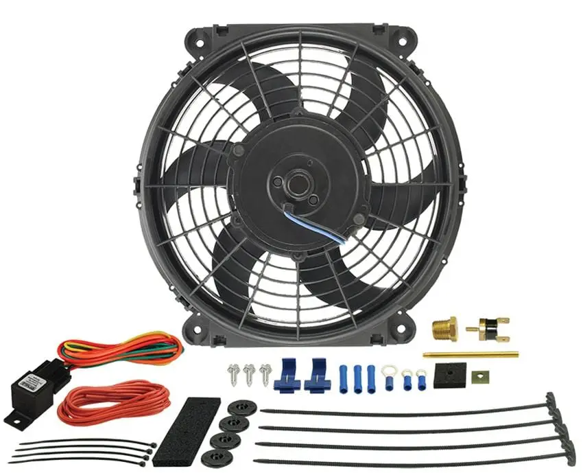Derale 16010 Tornado Series Universal Electric Cooling Fan 1