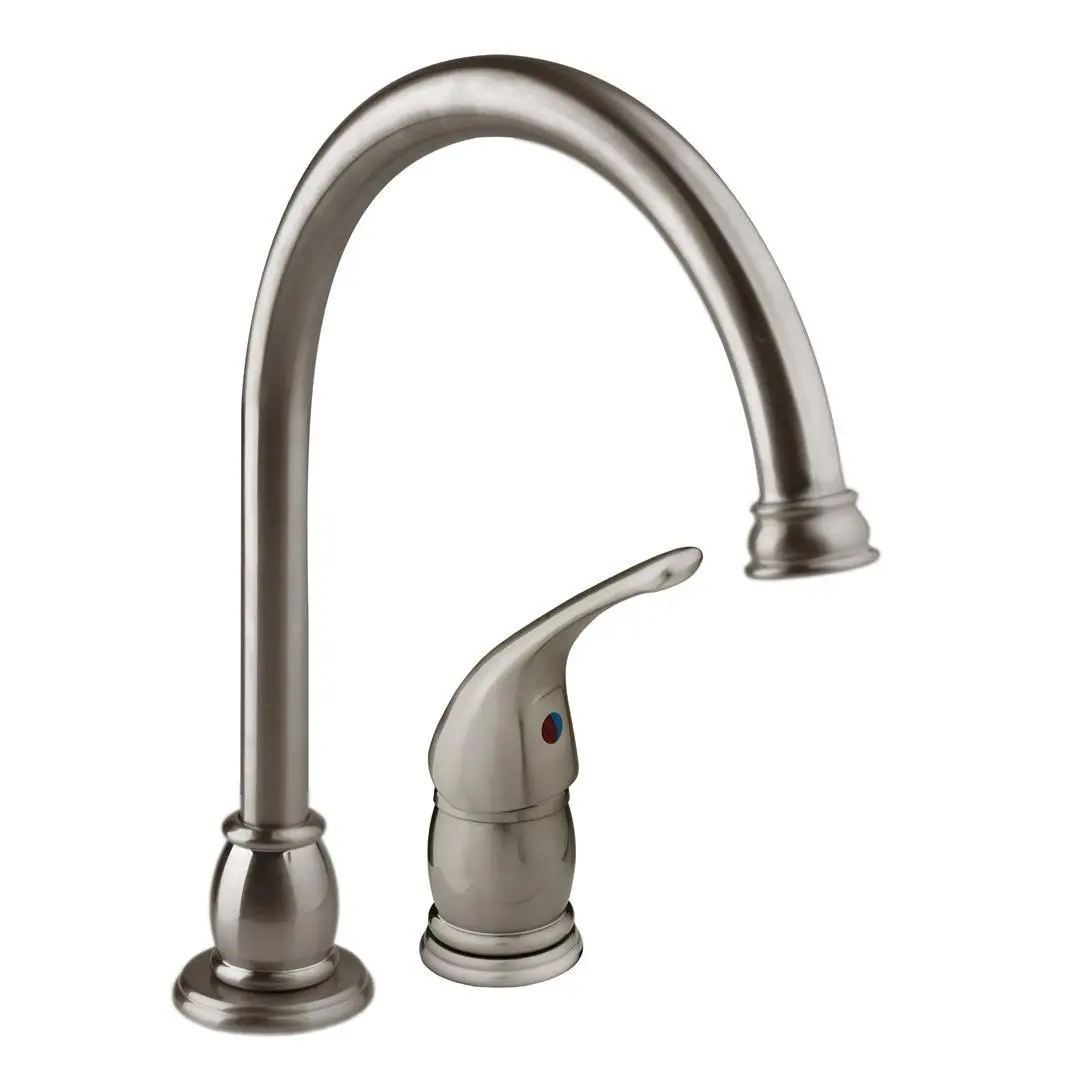 Designer Gooseneck Pedistal Rv Faucet Df-Nmk301-Sn 1