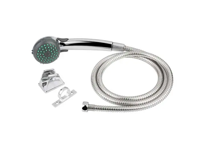Df-Sa400k-Cp Rv Single Function Shower Wand & Hose Kit - Chrome Polished 1