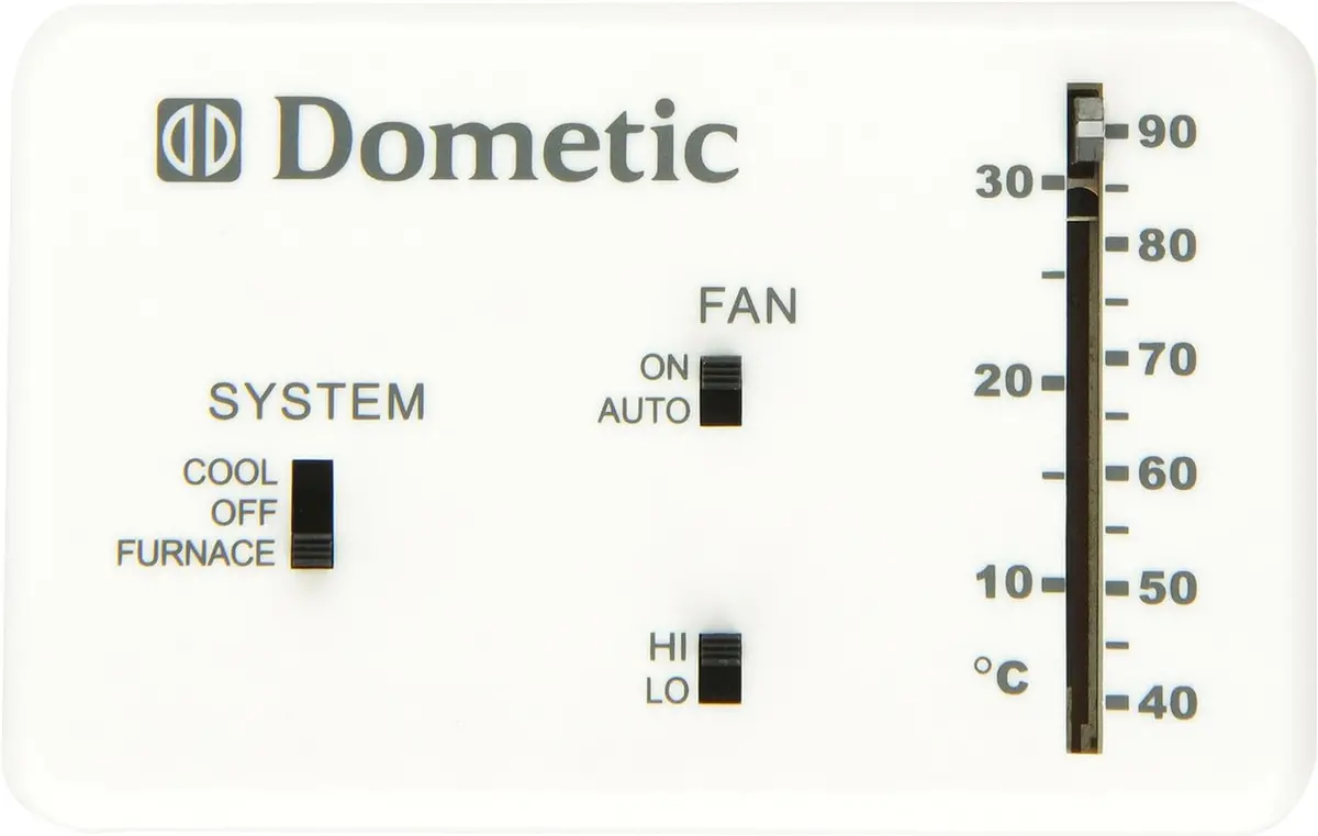 Dometic 3106995.032 Heat/Cool Analog Thermostat 1