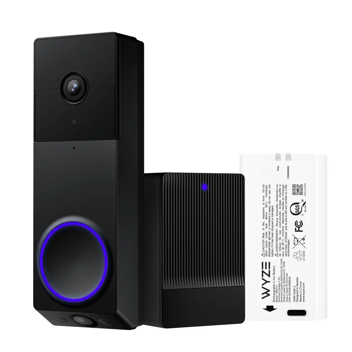 Duo Cam Doorbell + Extra Battery 1