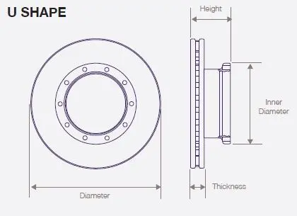 Dwtr0003 Air Disc Rotor For Charter Buses With Knorr Bremse Brake 1