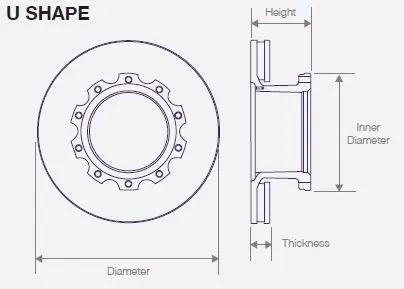 Dwtr0006 Air Disc Rotor For Mci Buses For All Axles 1
