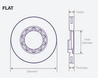 Dwtr0058 Air Disc Rotor That Is Part Of Saf Holland Kit # 51830036 1