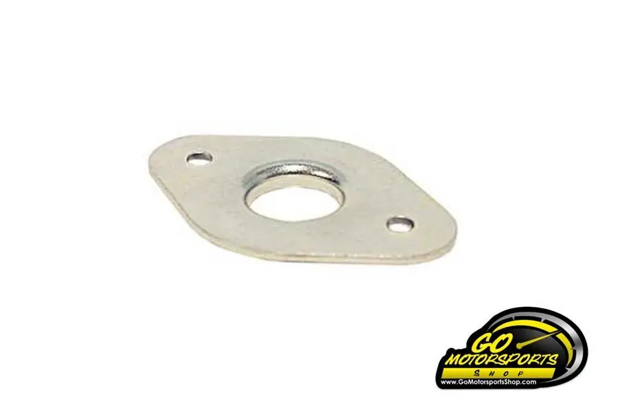 Dzus / Quarter-Turn Fastener Chrome Reinforcing Plate 1