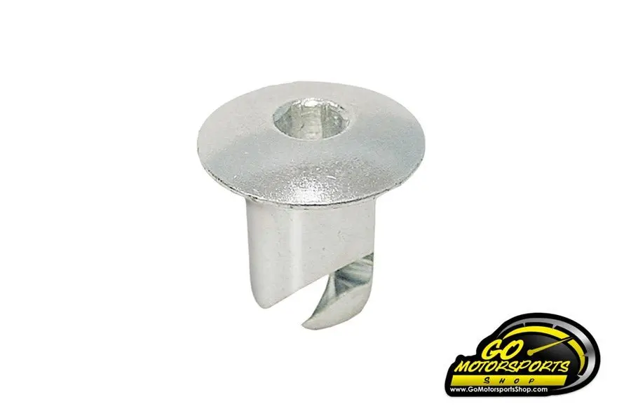Dzus  / Quarter-Turn Panel Fasteners - Allen Head - Not Undercut (Black / Silver) 1