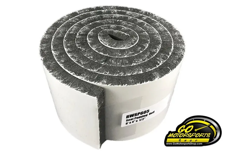 Foam Seat / Door Padding (1/2" X 4" X 6 Ft Roll) 1