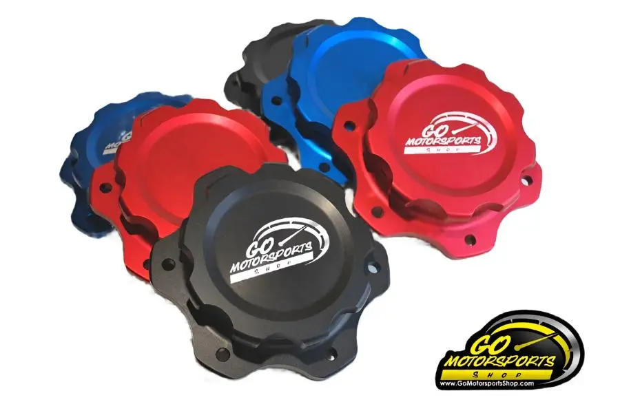 Fuel Cell Cap & Bung (Solid Color Or Logo) | Legend Car & Bandolero 1