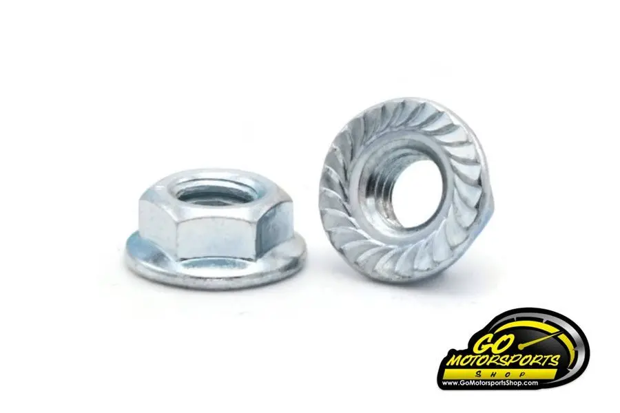 Go Kart | 1/4-28 Serrated Flange Nut 1