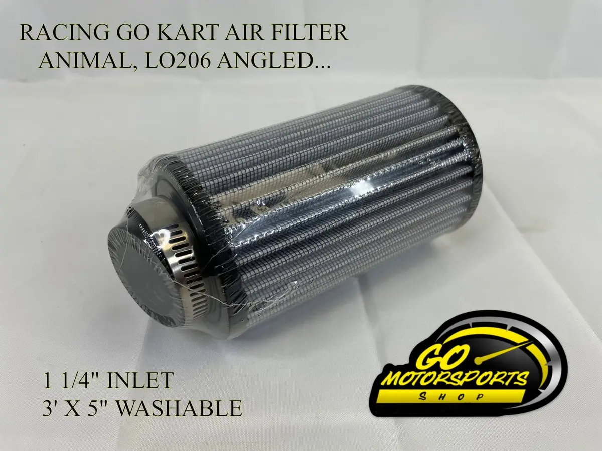 Go Kart | Air Filter, 3" X 5" (1-1 / 4" Id) Angled 1
