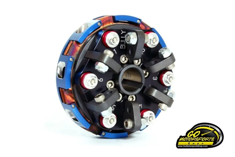 Go Kart | Bully Clutch - Complete 3600 Rpm Clutch, 2-Disc / 6-Spring - 3/4" Bore (No Sprocket) 098-262G 1