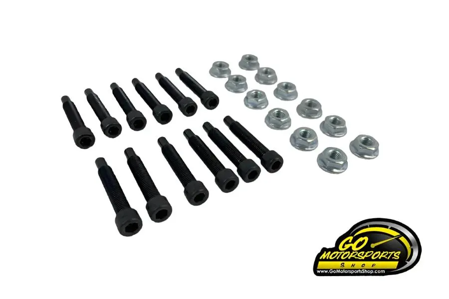 Go Kart | Ez Start Wheel Stud & Nut Kit 1/4" (Set Of 12) 1