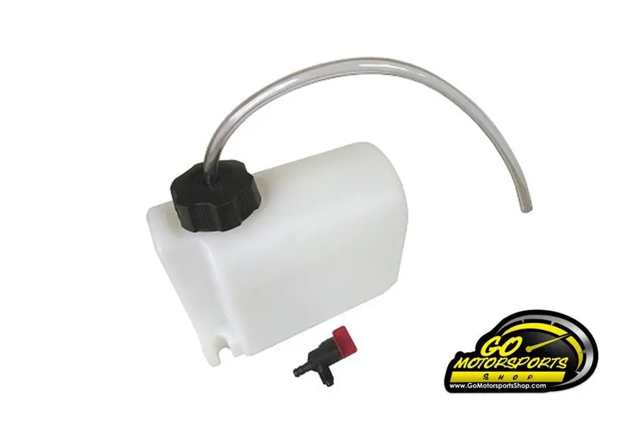Go Kart | Plastic Fuel Tank, 2 Quart With Cap 1